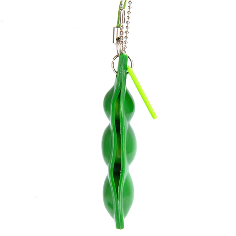 1/за штуку Бесплатная доставка Squeeze горох игрушка бесконечное сжимайте Edamame