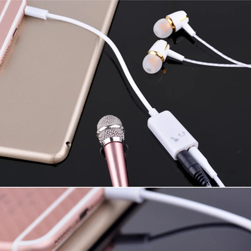 1 шт. кабель переходник для наушников 3 5 мм|Переходники и адаптеры| |