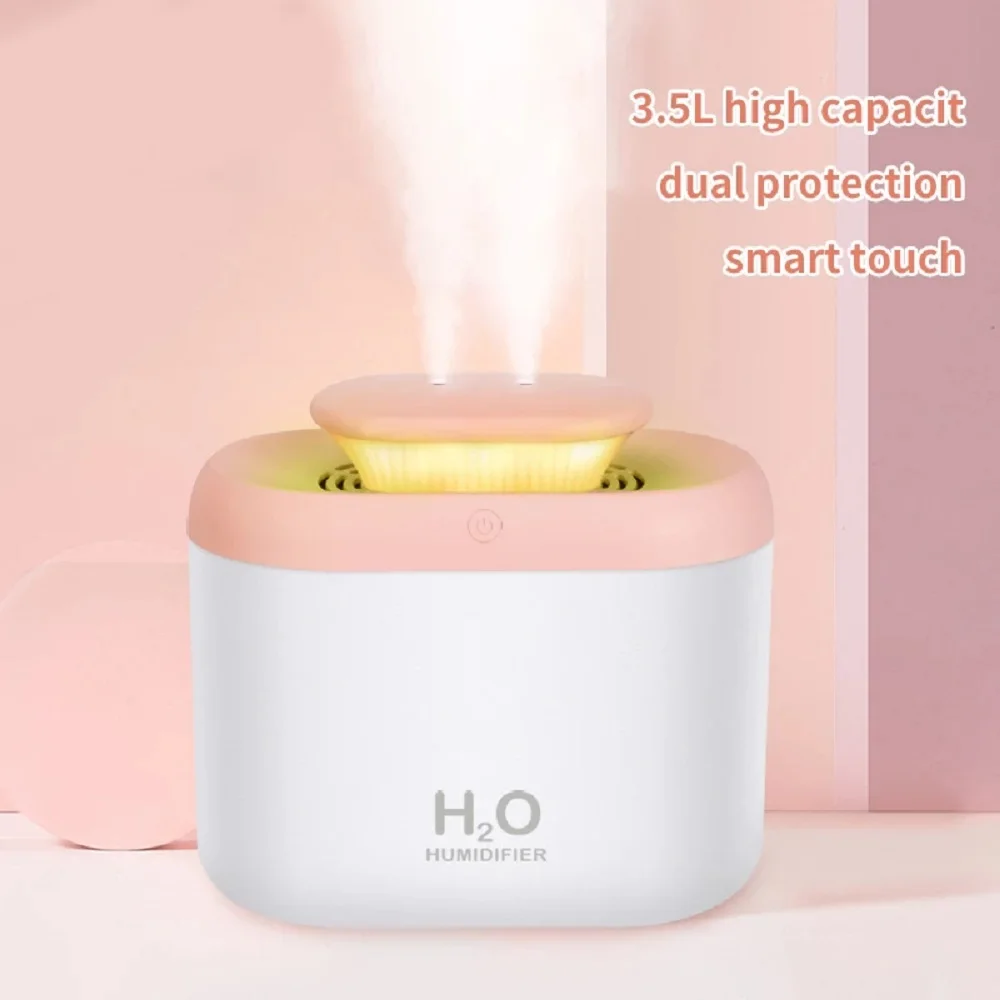 Увлажнитель-распылитель воздуха на л со светодиодсветодиодный лампой | Бытовая