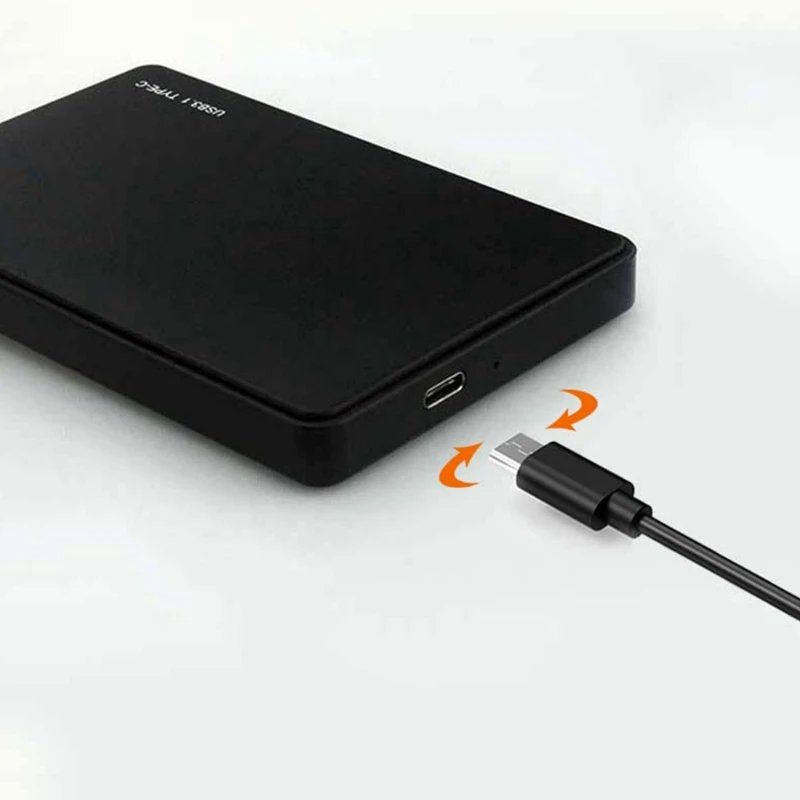

Type C Mobile Hard Disk Box 2.5 Inch USB 3.0 1 TB/2TB SSD Solid Hard Disk Shell for Notebooks
