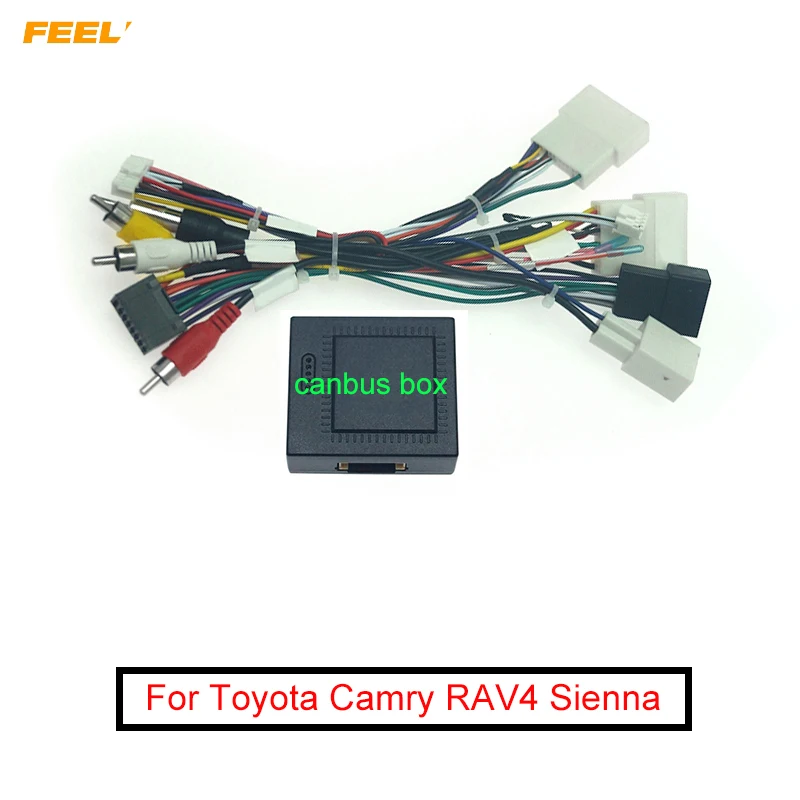 Автомобильный аудио Android 16Pin Кабель адаптер с can шиной для Toyota Camry(2018 +)/Avalon(2019