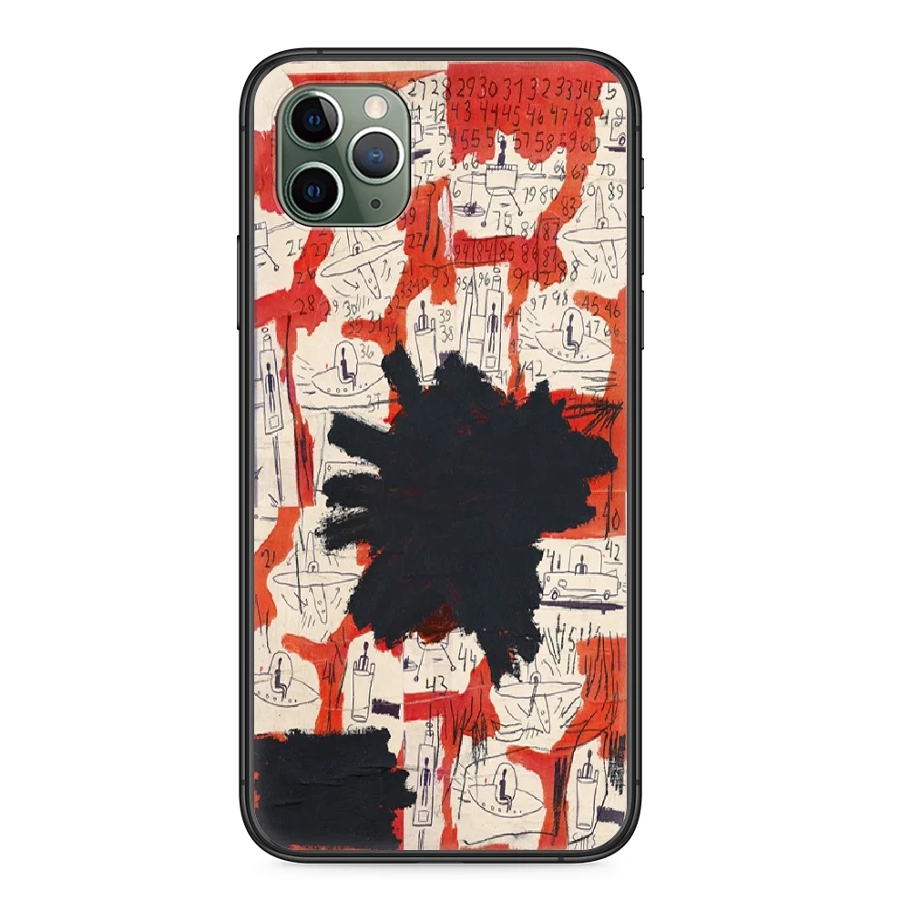 

Jin. Michl Phone Case cover For Iphone 12 11 8 7 6 5 XR PLUS X XS PRO SE 2020 MAX Mini black cover soft prime fashion