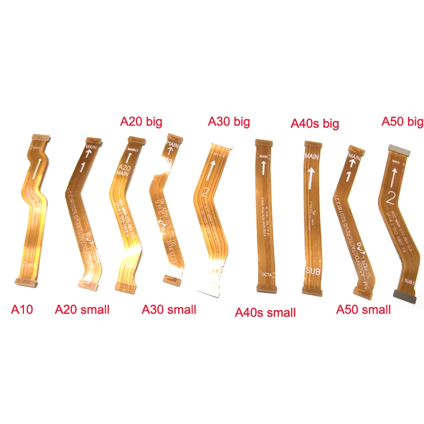 20 шт. для Samsung Galaxy A10 A20 A30 A40 A50 A40S A60 A605S A705F материнская плата разъем USB ЖК дисплей