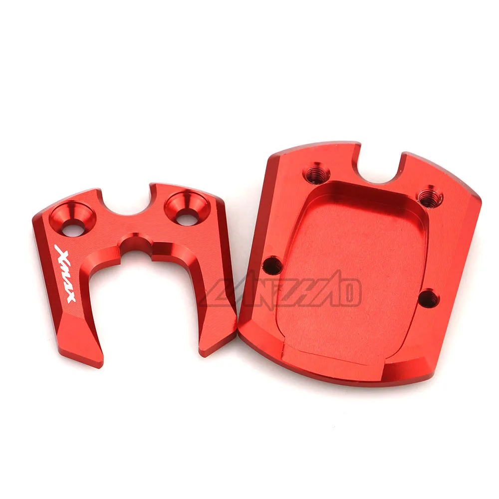 CNC алюминиевая подставка для мотоцикла, увеличивающая пластина, накладка, боковая подставка, увеличитель, аксессуары для мотоциклов Yamaha X-MAX 300 XMAX300