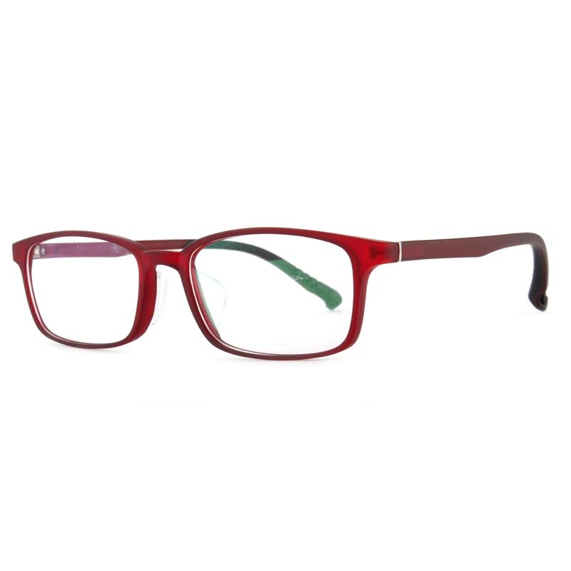 

TR-90 Ultem Super Flexible Eyeglasses Full Rim Rectangular Spectacles Women and Men Style Optical Eyewear