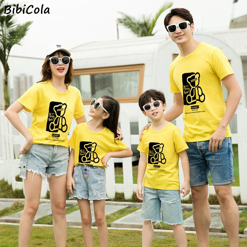Kid\u0026 Father\u0026Mother T-shirt Clothes 