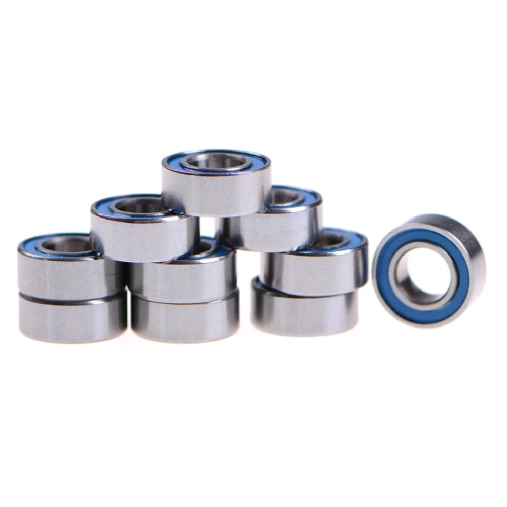 

10 PCS MR105-2RS ABEC-5 5x10x4 Mm Miniature Ball Bearings