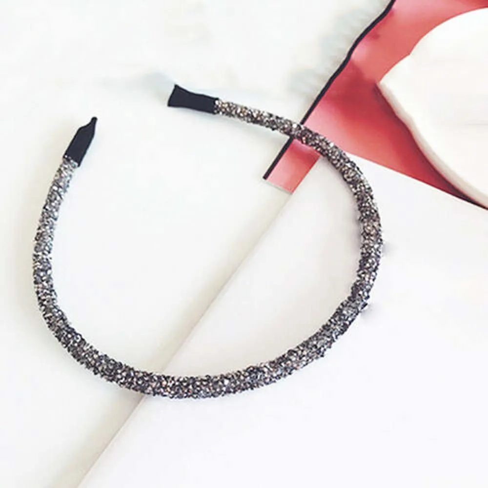 1 предмет модные с украшением в виде кристаллов блеском Женская головная повязка