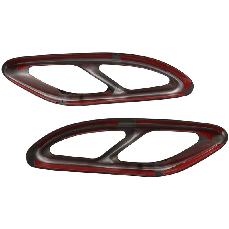 AU04-углеродного волокна Задний Выхлопной Трубы палка отделкой вытяжная панель