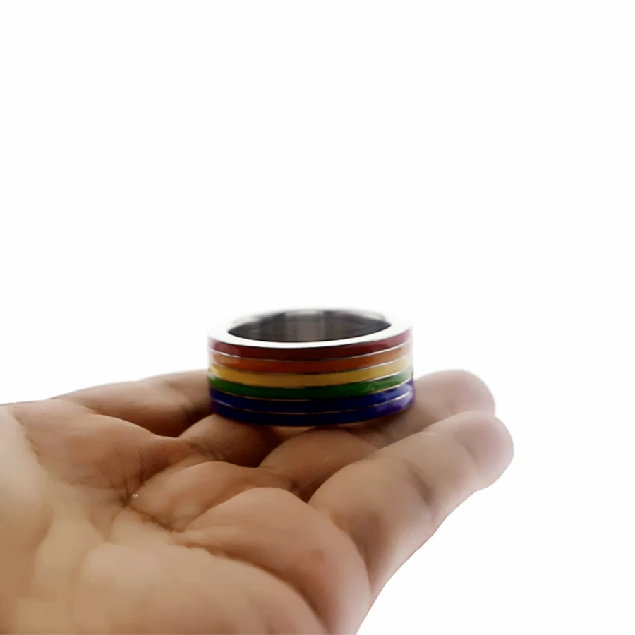 Радужное кольцо из нержавеющей стали для предотвращения преждевременной