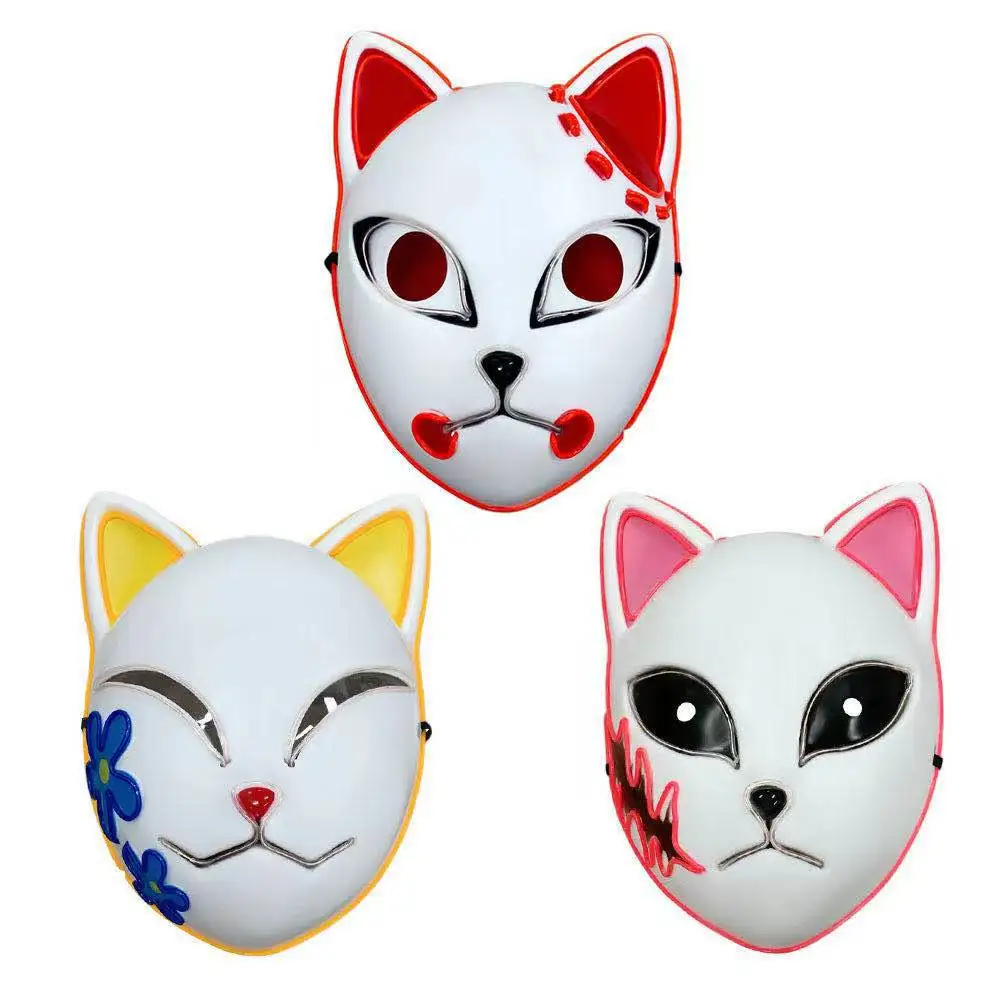 

Anime Kimetsu No Yaiba Tanjirou Sabito Makomo Demon Slayer Cosplay Masques Halloween Costumes Accessories Party Costume Prop
