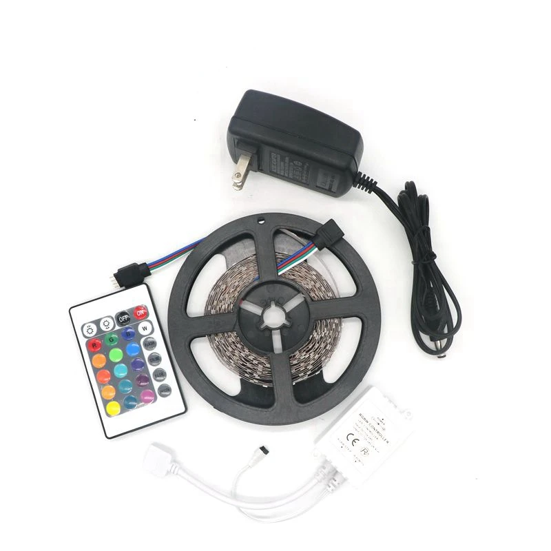 SZYOUMY 50 м (10 комплектов) RGB 2835 светодиодная полоса света 60LED/M без водонепроницаемого