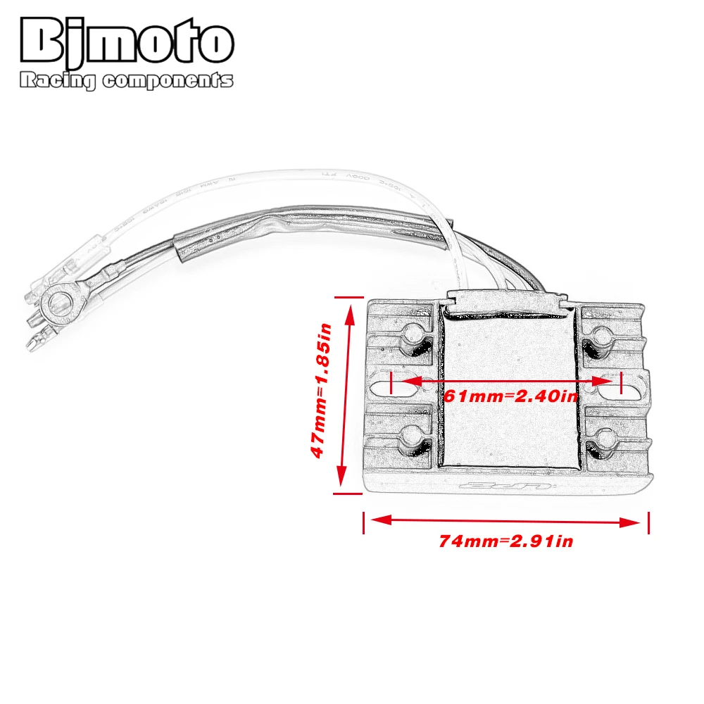 

32801-94J00 32801-94J01 Metal Voltage 12V Regulator rectifier For Suzuki DF9.9 2005-2009 DF15 DF 15 2004-2009 2010 2011 2012