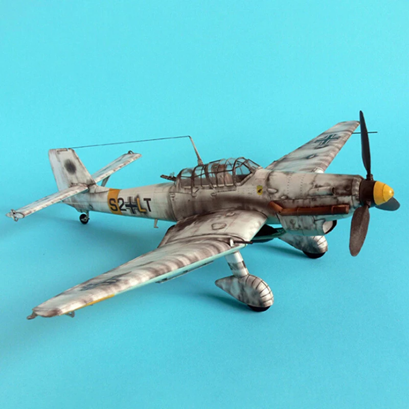 1:33 Германия Ju-87 модель самолета бомбардировщика 3D бумажная модель космическая библиотечная Бумага Ремесло картонный дом для детей бумажные игрушки