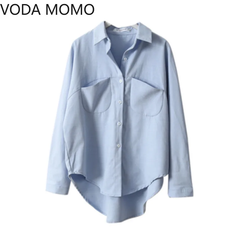 Рубашка женская Винтажная с длинным рукавом весна лето 202020|Блузки| |