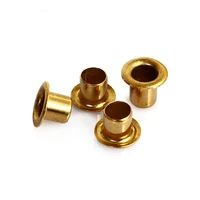 brass metal eyelets hollow rivet nut copper through hole rivet grommets 0 9 1 3 1 5 2 2 3 2 5 3 3 5 4 5 6mm copper hollow rivet