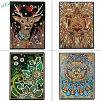 embroidery 5d animal diamond painting notebook cross stitch diy special shape drill home decoration