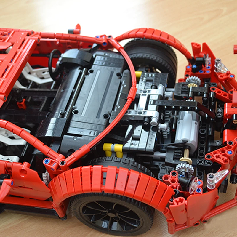 

BuildMoc Technical Rc Car Motor Remote Control Supercar Bricks City Racer Speed Champion Building Blocks Education Toys For Boy