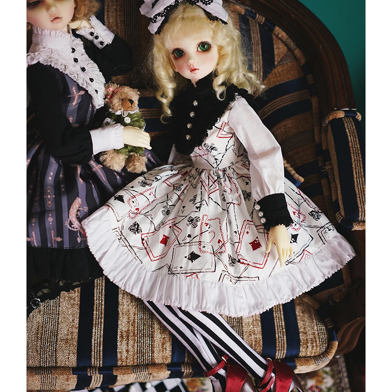 BJD платье Кукольное + украшение для волос 1/6 1/4 1/3 гигантская кукла аксессуары