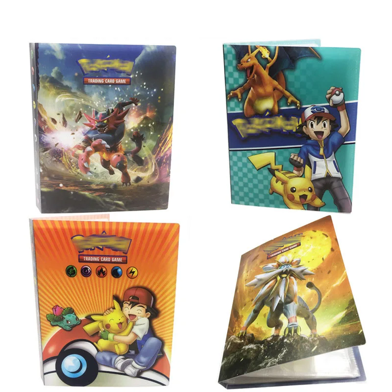 Takara Tomy Покемон персонажи карты Альбом Книга Пикачу мультфильм коллекция игра