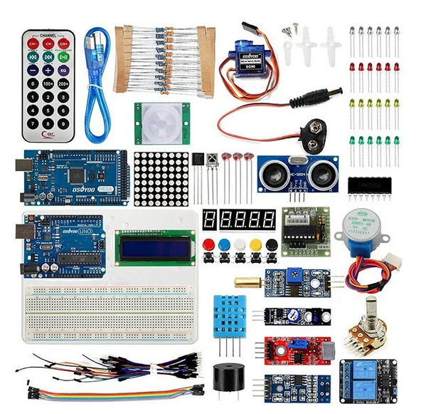 

1 шт./лот обучающий комплект обновление uno R3 стартовый комплект совместимый для uno R3