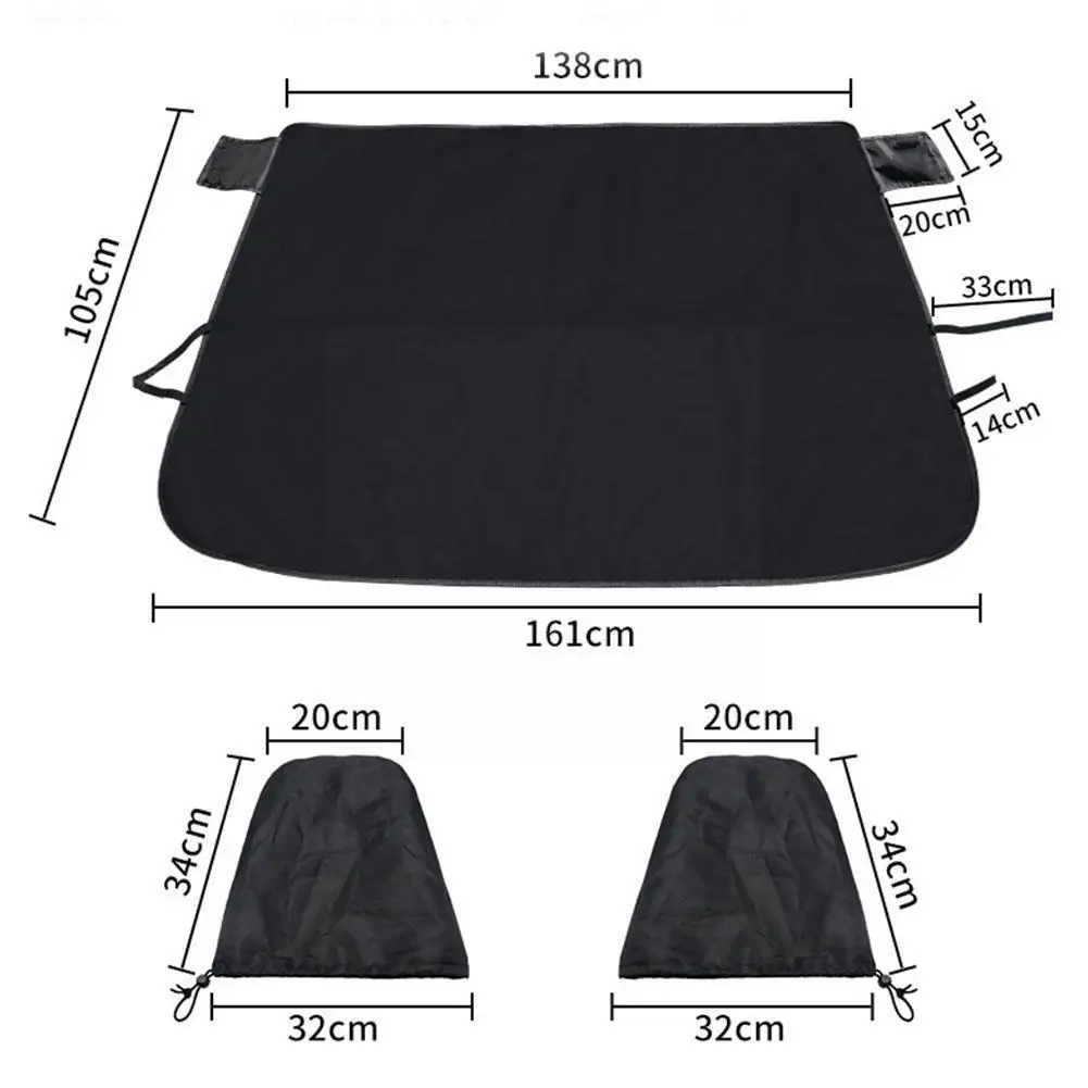 

Automobile Sunshade Cover Car Windshield Shade Cover Waterproof Cover Windscreen Protector Windshield Car UV Front V6O7
