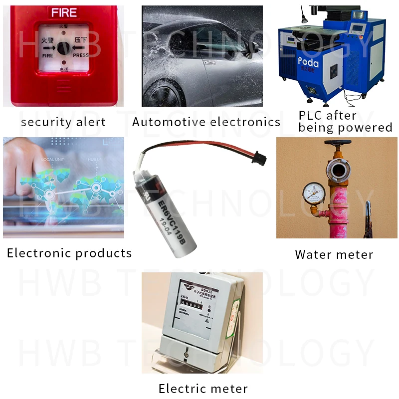 Оригинальный Новый аккумулятор для TOSHIBA ER6VC119B ER6V ER14500 PLC/3 6 в 2000 мАч 5 шт./лот