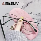 Трендовые товары 2022, модная оправа для очков, женские очки с блокировкой сисветильник, женские Искусственные очки, мужские простые очки, Gafe