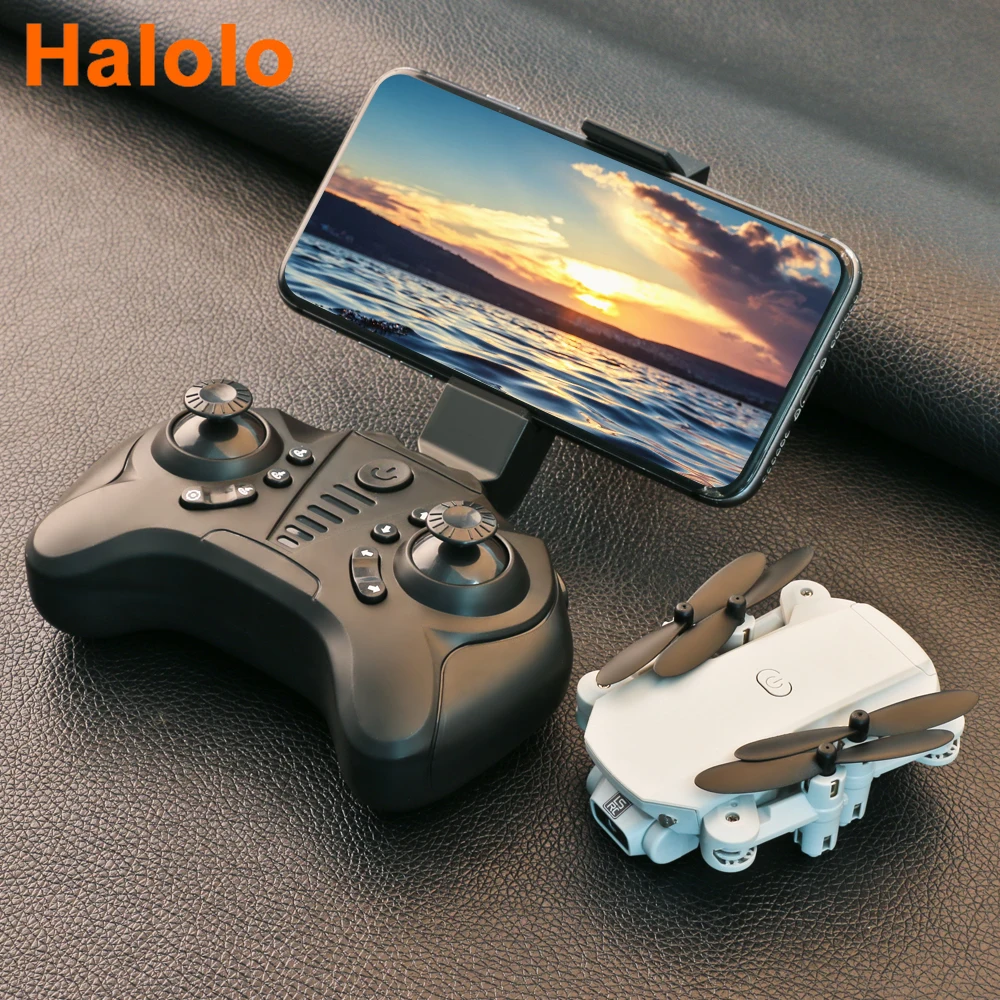 Halolo мини дрона с дистанционным управлением 4K HD Камера Wi Fi Fpv LS MIN RC складной