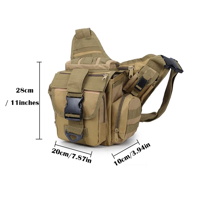 Тактическая камера поясная сумка военная многофункциональная через плечо