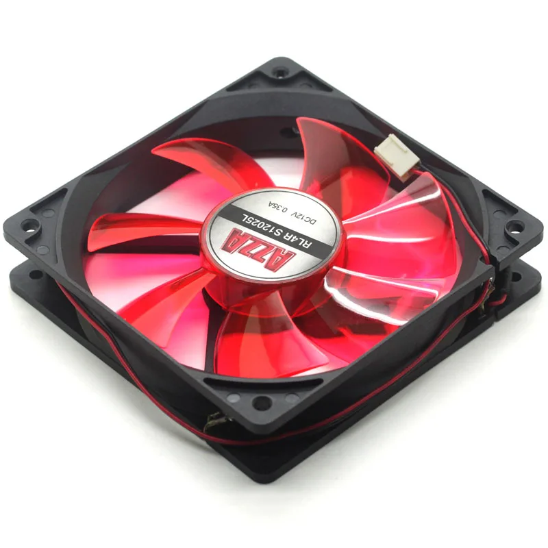 

AZZA RL4R S12025L 12CM chassis fan 12V 0.35A 12025 with light cooling fan 120x120x25mm