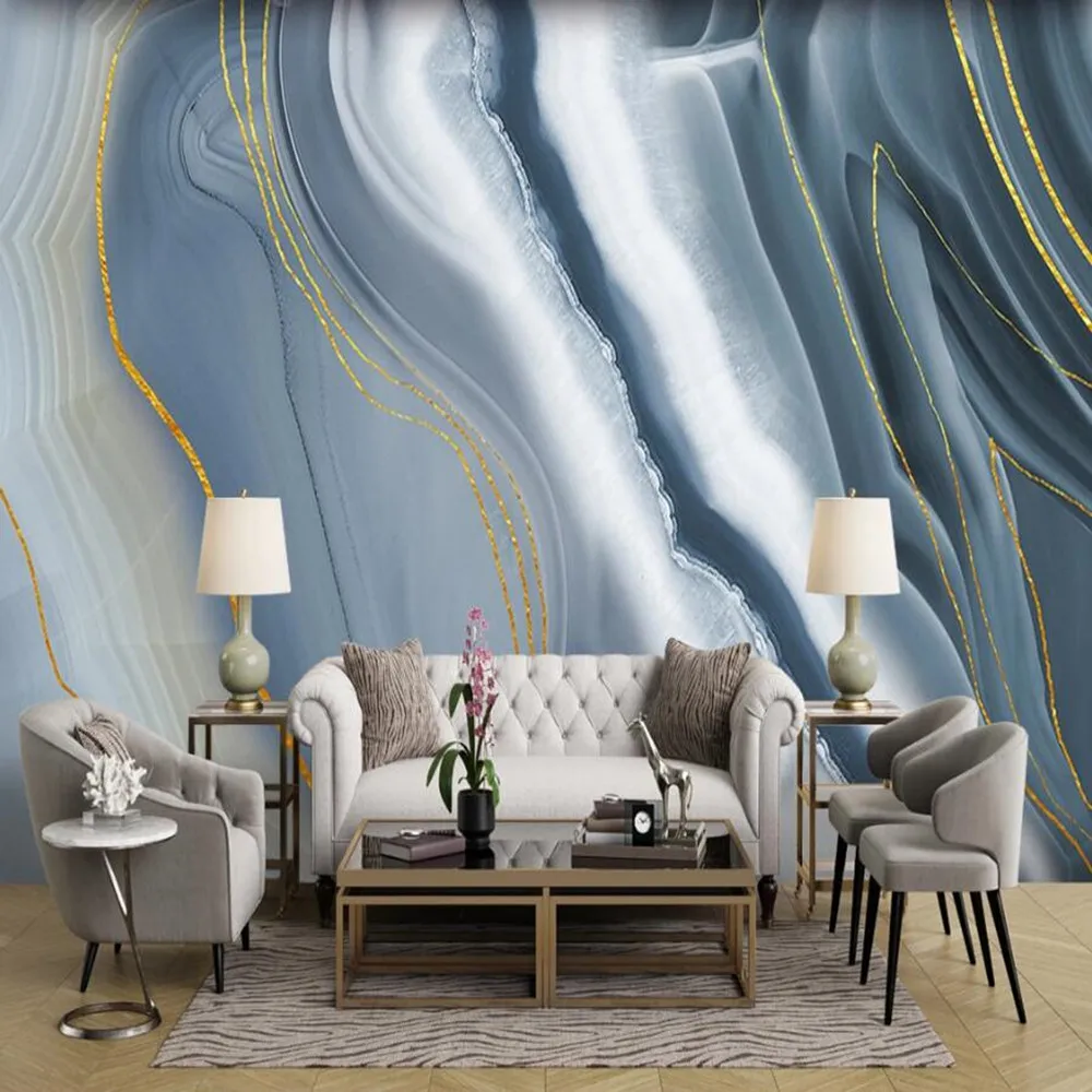 Большие настенные 3D обои milobi на заказ роскошные абстрактные фоновые с
