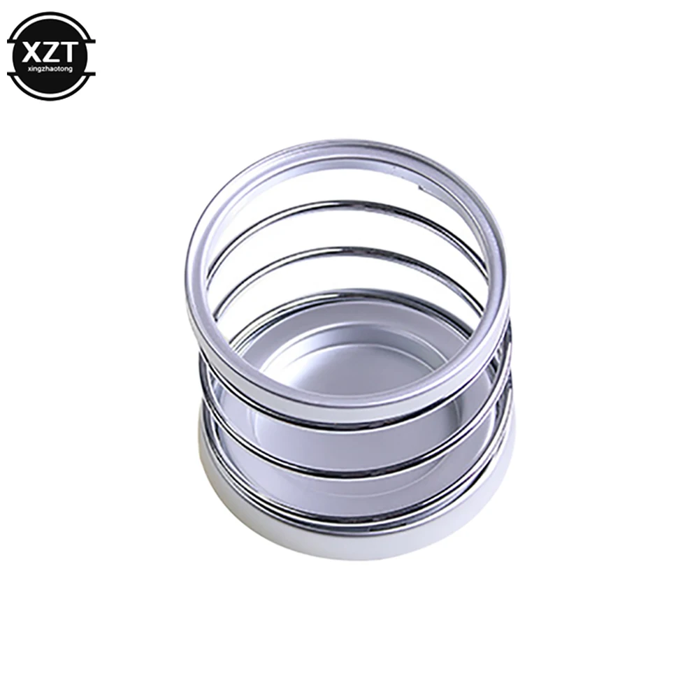 Автомобильный держатель для напитков с пружиной, органайзер для хранения телефонов, портативный универсальный аксессуар для интерьера автомобиля высокого качества.