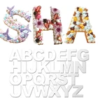 26 букв алфавита, Форма торта украшения торта прессформы выпечки аксессуары инструменты для самостоятельного декорирования, платья для дня рождения, свадьбы 81012 дюймов