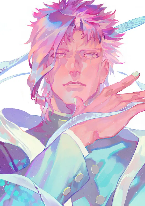 Плакат на холсте с аниме Невероятные приключения Джоджо