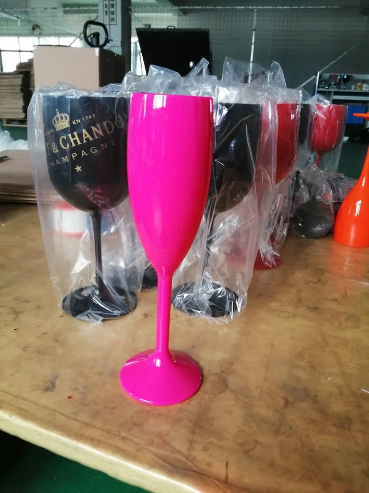 Бокал для шампанского акриловый тонкий 2 шт. |