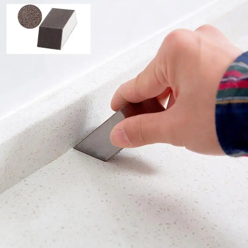 Креативная трапециевидная глиноземная губка для удаления ржавчины и