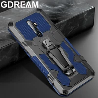 shockproof phone case for oppo reno 2f 4f 4lite 5 5f 6 6z 5g car holder back clip protective cover for oppo f9 f11pro f17 f19pro
