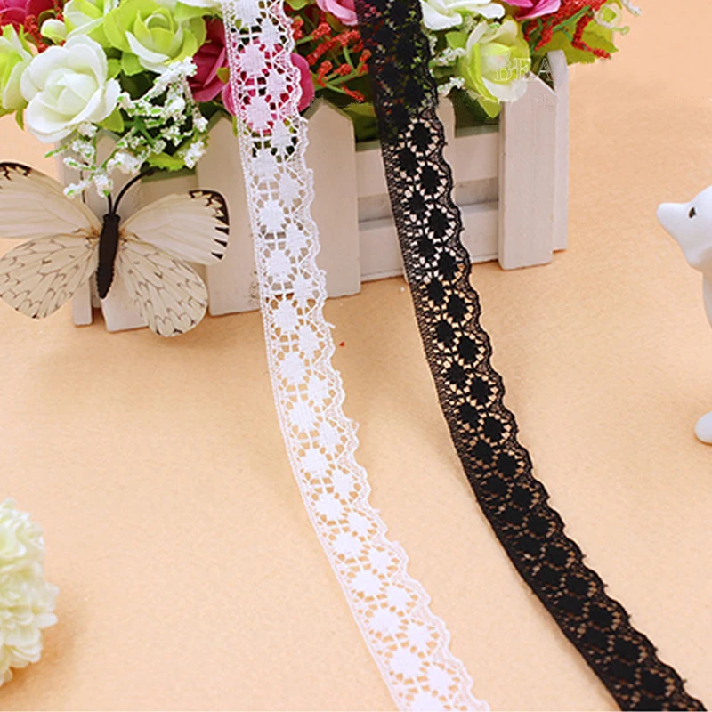 3 colors 10 yard (20mm) lace ribbon handicraft embroidery mesh trim fabric DIY sewing skirt accessories | Дом и сад