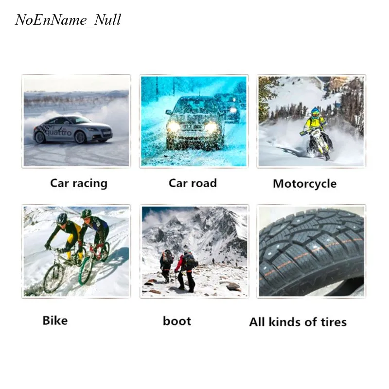 100 шт. Новые противоскользящие штифты для автомобильных шин шипы защиты колес от