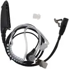 2-проводные воздушные акустические PTT-наушники для Motorola GP328 GP338 GP329 GP339 GP340 GP360 GP380 Wmic Воздушная трубка для наушников, ушной микрофон