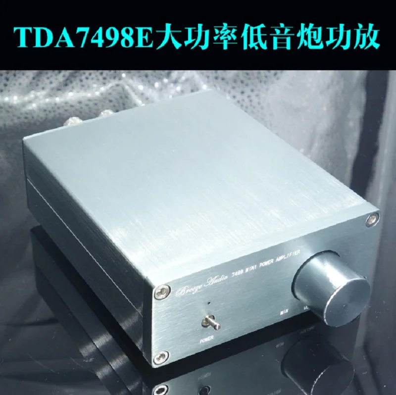 WEILIANG аудио TDA7498E класс D Мини Цифровой моно усилитель или сабвуфер усилитель