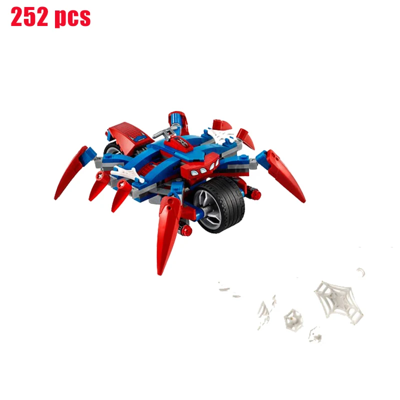 

2021 brand new 252 building block toys superhero series classic movie model building blocks girl boy toy gift
