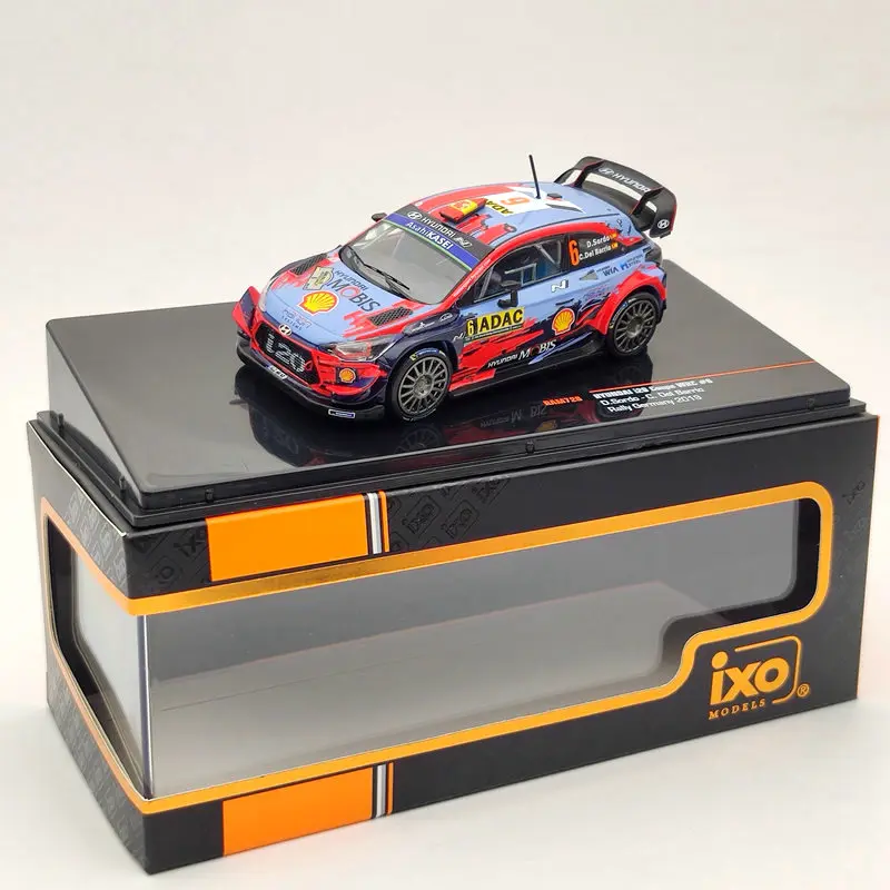 Ограниченная Коллекция автомобилей IXO 1/43 для H ~ Bai i20 купе WRC #6 D.Sordo - C. Delrallye