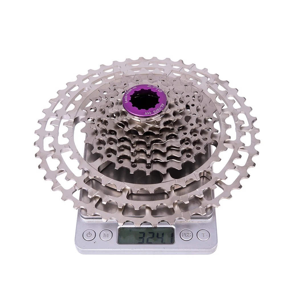 

10 Speed 11-46T SLR 2 Bicycle Cassette HG Compatible 10s ultralight 46T CNC 10v k7 For MTB XX X0 X9 X7 M610 M781 M786