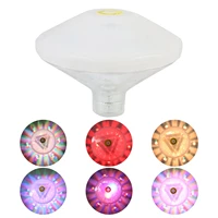 led disco light swimming pool waterproof led batter power multi color changing water drift lamp floating light effectual