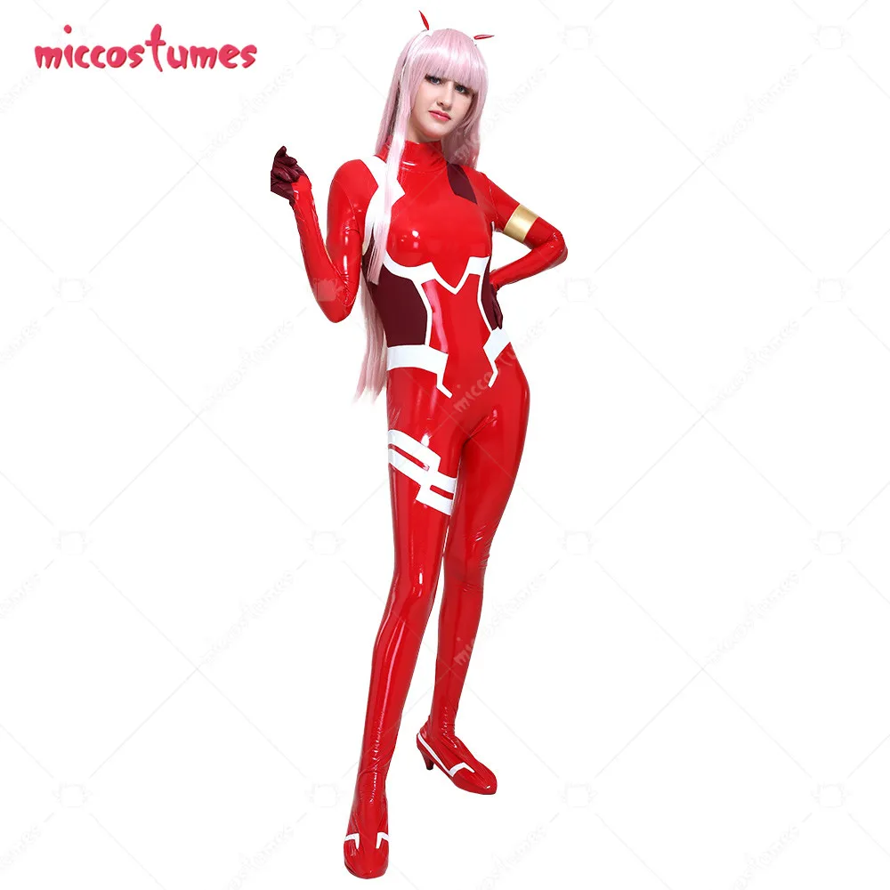 Костюм для косплея Zero Two DARLING in the FRANXX Code 002 комбинезон костюм |