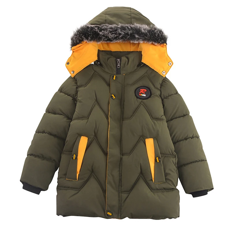 

Kids Coat 2021 New Spring Winter Boys Jacket for Boys Children Clothing Hooded Outerwear Baby Boys Clothes 5 6 7 8 9 10 Years