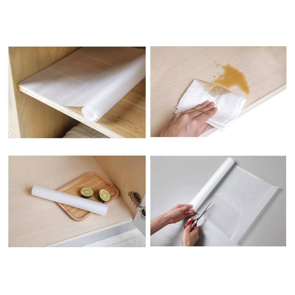 

Moisture-proof Mat Drawer Mat Cabinet Mat Waterproof Dustproof Non-slip Refrigerator Kitchen Table Mat Paper