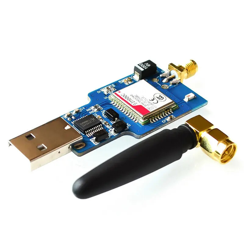 AAAE топ Usb к Gsm серийный Gprs Sim800C модуль Bluetooth компьютерное управление +